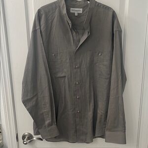 Yves Saint Laurent Taupe Shirt